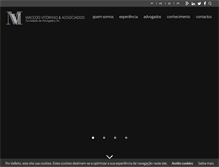 Tablet Screenshot of macedovitorino.com